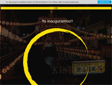 Tablet Screenshot of kintaro.cl